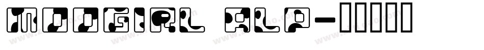 MOOGIRL ALP字体转换